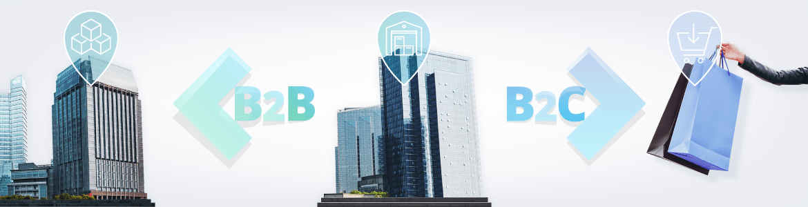 Comerț B2B vs comerț B2C - o literă și atât de multe diferențe